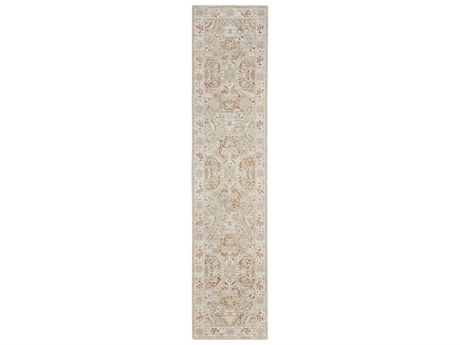 Nourison Infinite Bordered Runner Area Rug