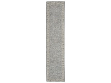Nourison Infinite Bordered Runner Area Rug