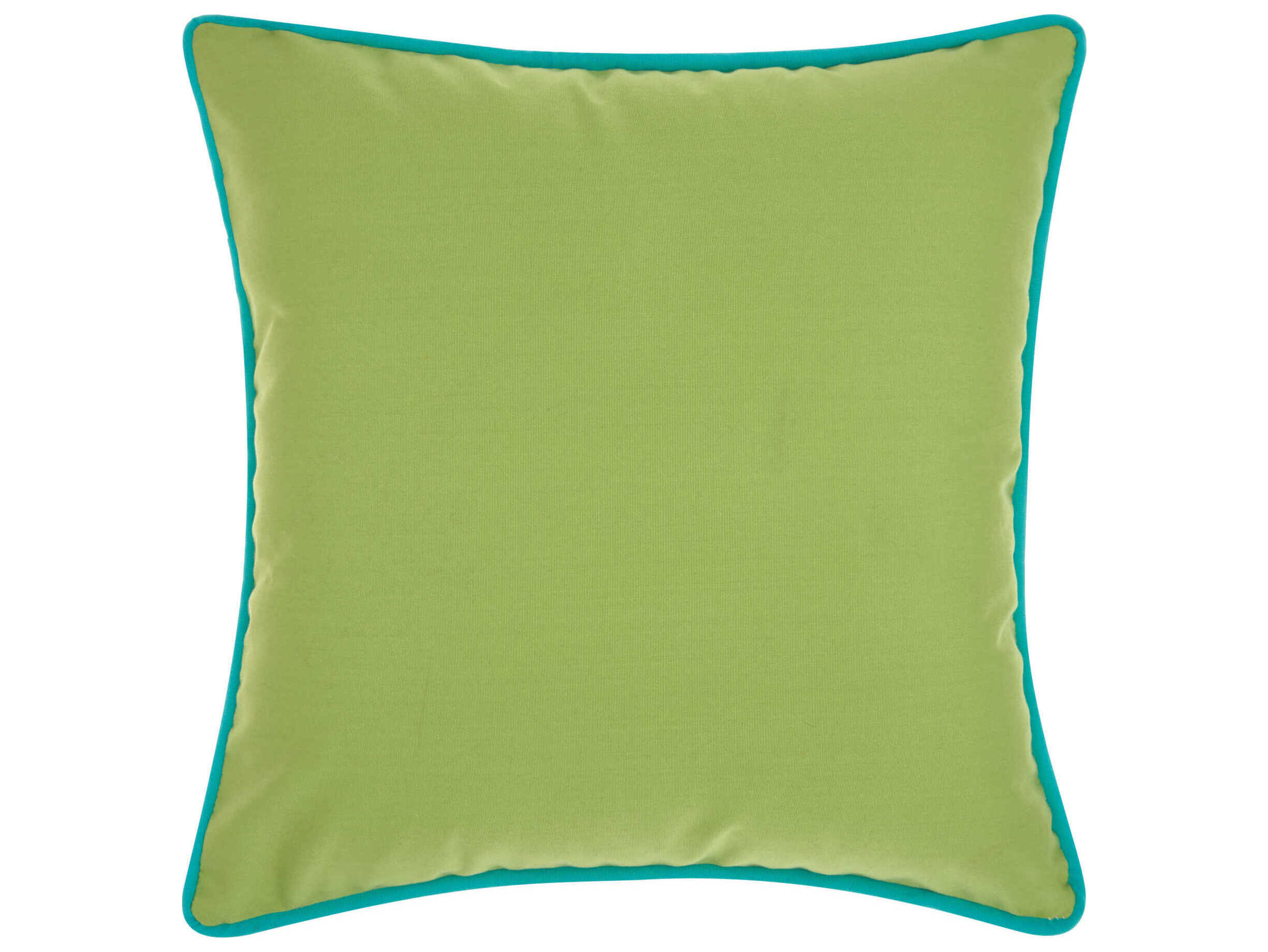 Nourison Outdoor Pillows Green Coral 20'' x 20'' Pillow NRL1590GRCOR