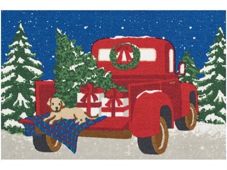 Nourison Light Enhance Xmas Rectangular Area Rug