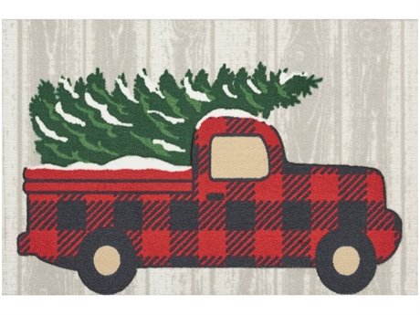 Nourison Light Enhance Xmas Rectangular Area Rug