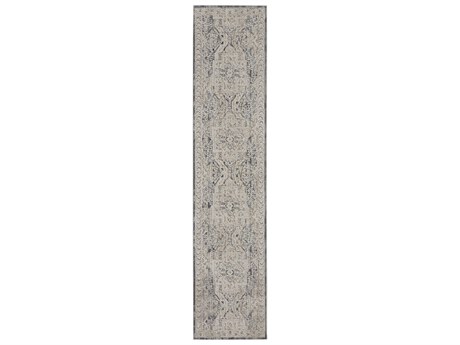 Nourison Lynx Bordered Runner Area Rug