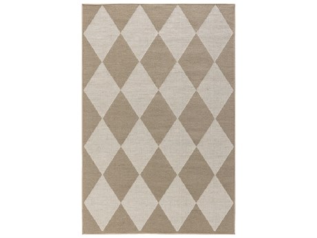 Nourison Washable Modern Jute Rectangular Area Rug