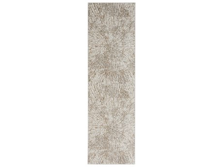 Nourison Metallic Abstract Runner Area Rug