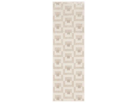Nourison Nordic Geometric Runner Area Rug