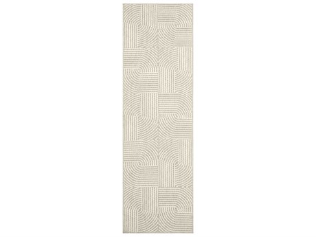 Nourison Natural Texture Abstract Runner Area Rug