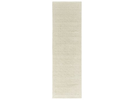 Nourison Pure Grids Bordered Runner Area Rug