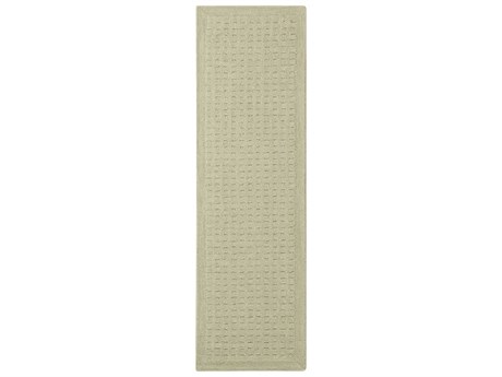 Nourison Pure Grids Bordered Runner Area Rug