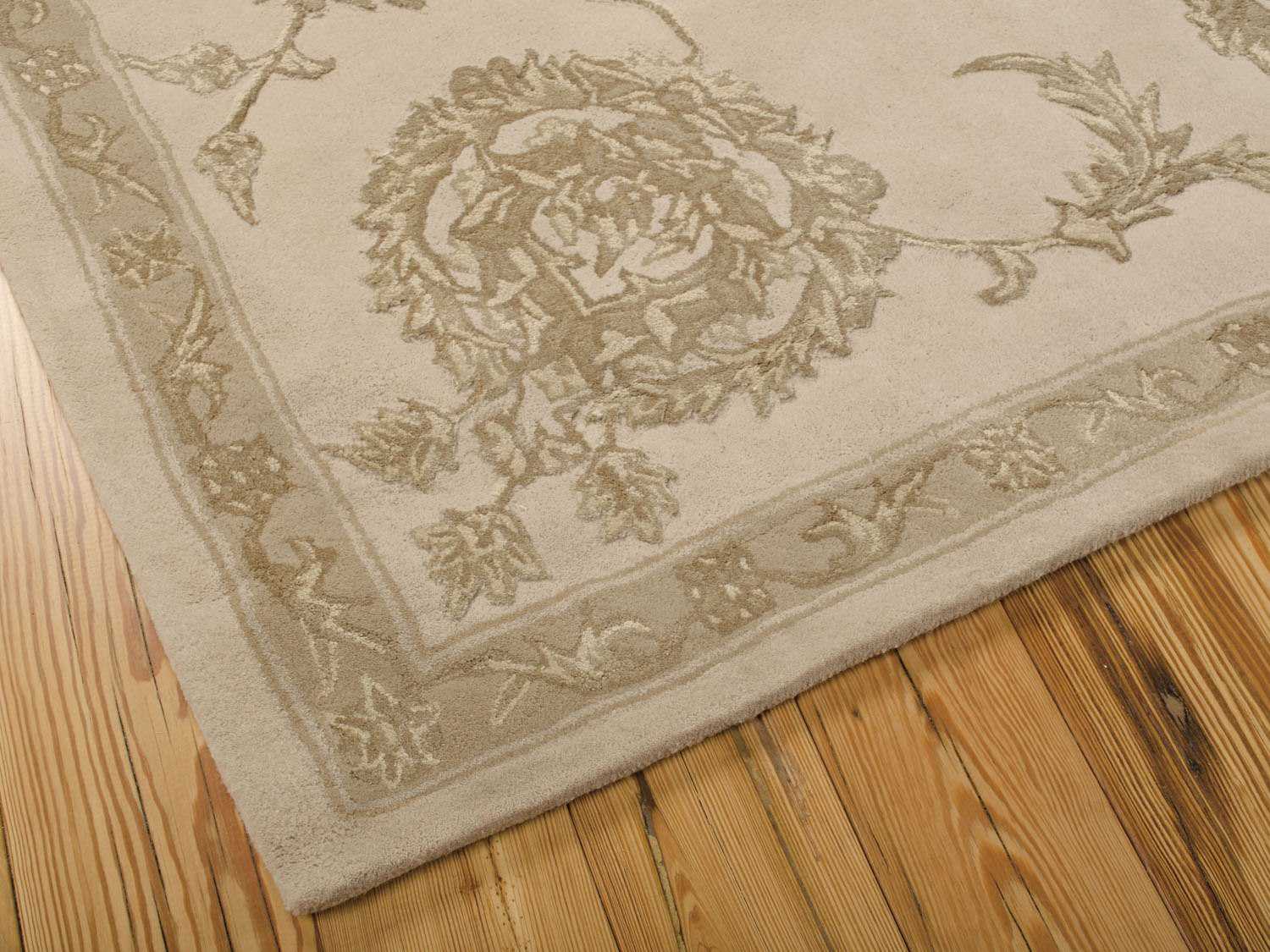 Nourison Regal Rectangular Sand Area Rug NRREG03SAN