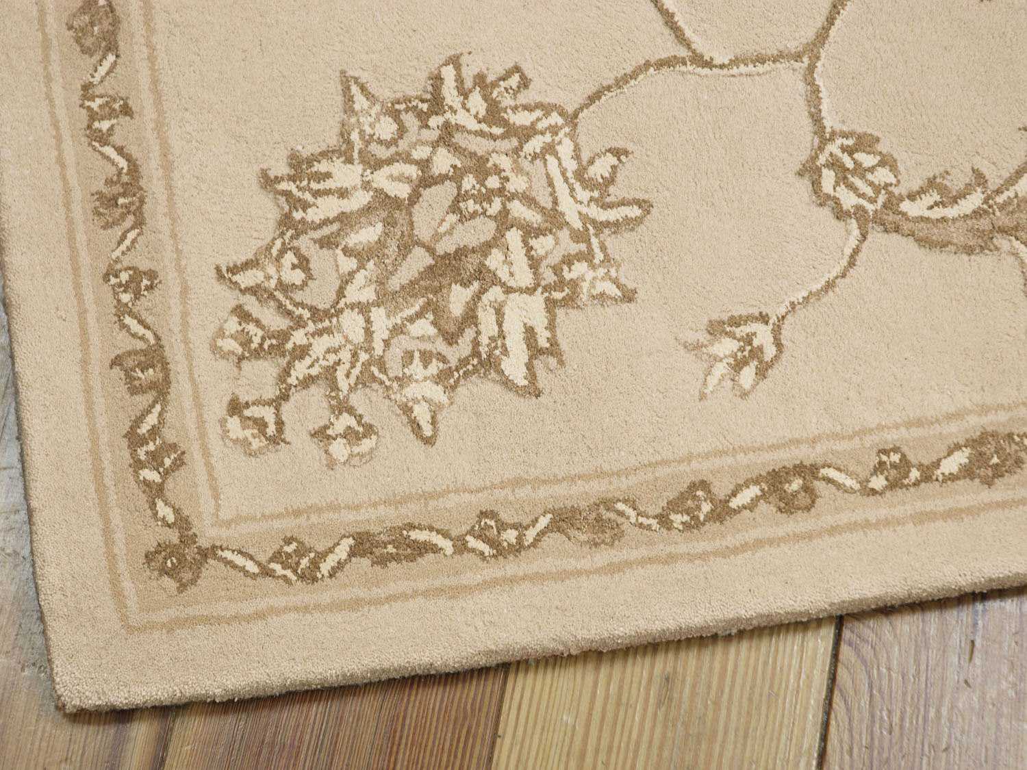 Nourison Regal Rectangular Sand Area Rug NRREG03SAN