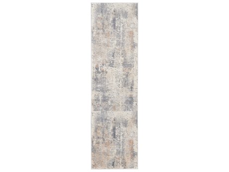 Nourison Rustic Textures Abstract Runner Area Rug