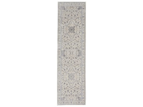 Nourison Silky Textures Bordered Runner Area Rug