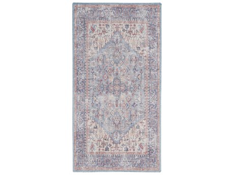 Nourison Nicole Curtis Machine Washable Series 1 Bordered Area Rug