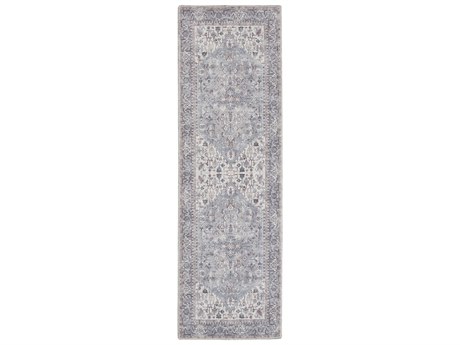 Nourison Machine Washable Series-1 Bordered Runner Area Rug