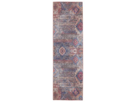 Nourison Machine Washable Series-1 Southwestern Runner Area Rug