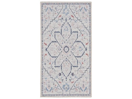 Nourison Machine Washable Series 1 Bordered Area Rug