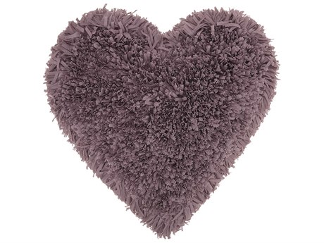 Nourison Shag Lavender 18" x 18" Pillow