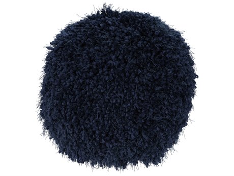 Nourison Shag Navy Pillow