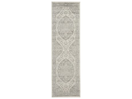 Nourison Tranquil Bordered Runner Area Rug