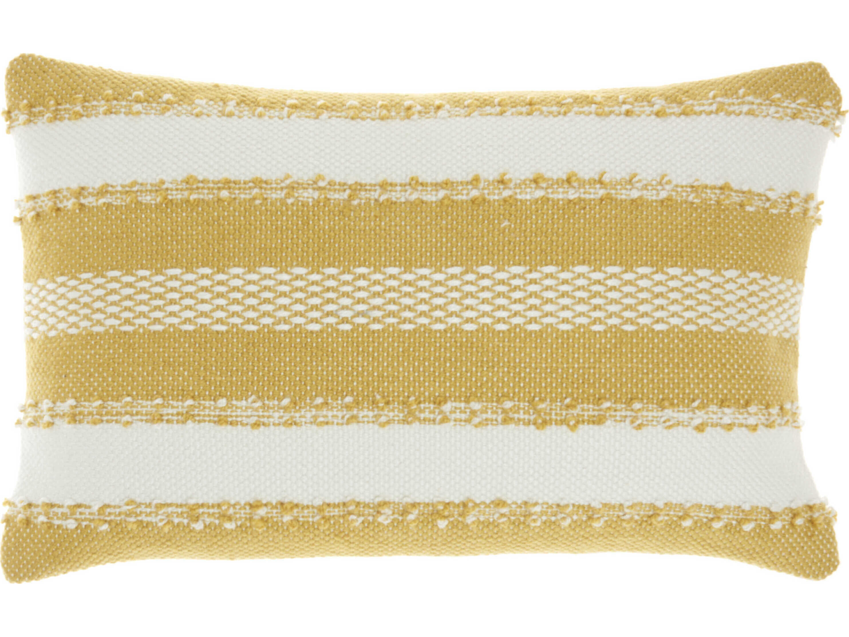 Nourison Outdoor Pillows Yellow Pillow NRVJ088YELLO