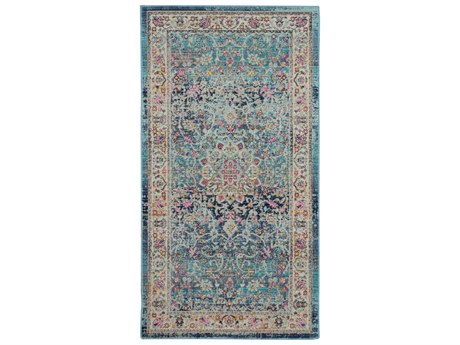 Nourison Vintage Kashan Bordered Area Rug