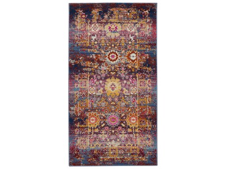 Nourison Vintage Kashan Bordered Area Rug