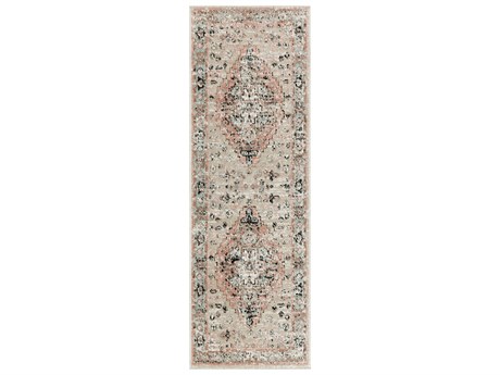 Nourison Washable Decor Bordered Runner Area Rug