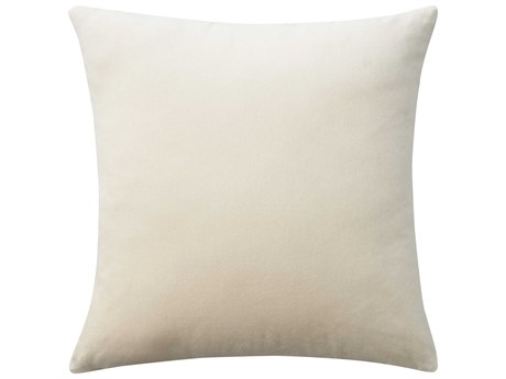 Nourison Sofia Beige 20" x 20" Revers Velvet Pillow