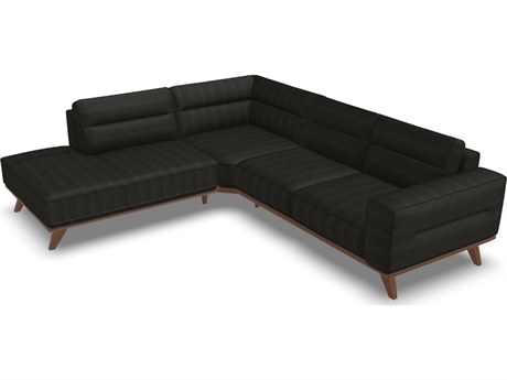 Natuzzi Editions Adrenalina Leather Sectional Sofa