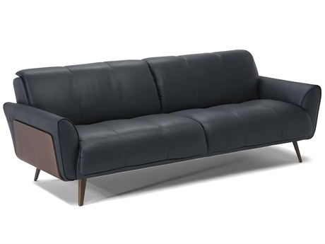 Natuzzi Editions Talento Sofa (Wood Side Panels)