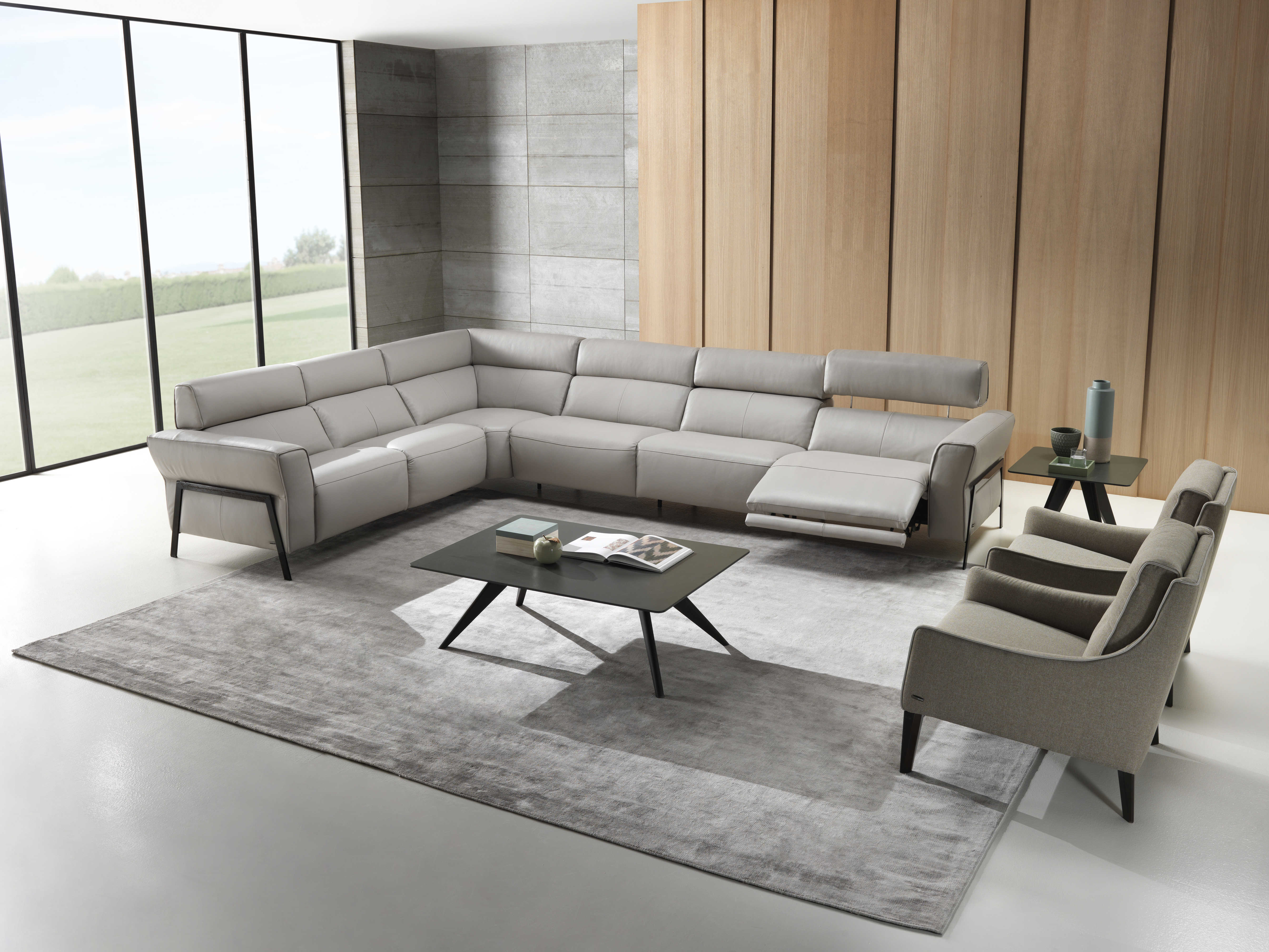 Natuzzi Editions Eleganza Sectional Sofa NTZC021450291011291452
