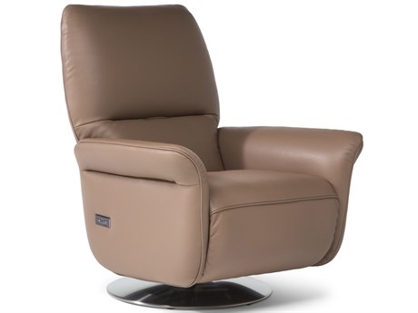 Natuzzi Editions Angelica King Swivel Double Reclining Accent Chair