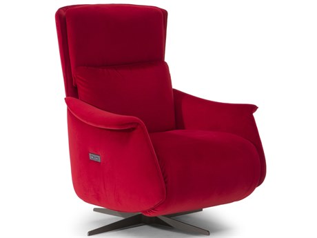 Natuzzi Editions Until Queen Swivel Double Reclining Accent Chair