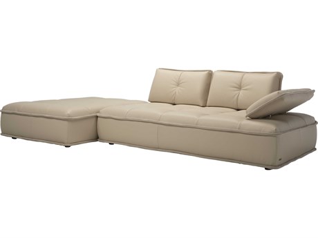 Natuzzi Editions Pixel Leather Sectional Sofa