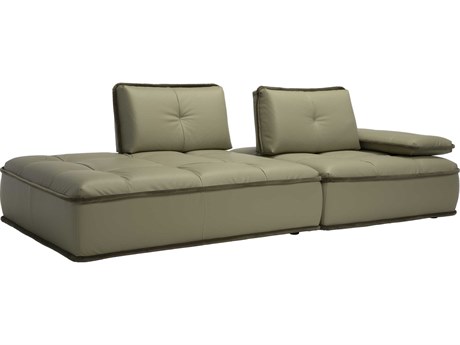 Natuzzi Editions Pixel Leather Sofa