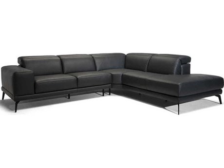 Natuzzi Editions Tangram Leather Sectional Sofa