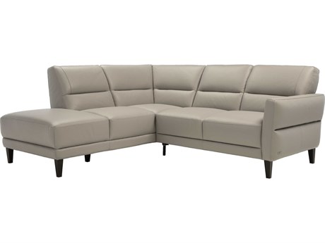Natuzzi Editions Tris Leather Sectional Sofa