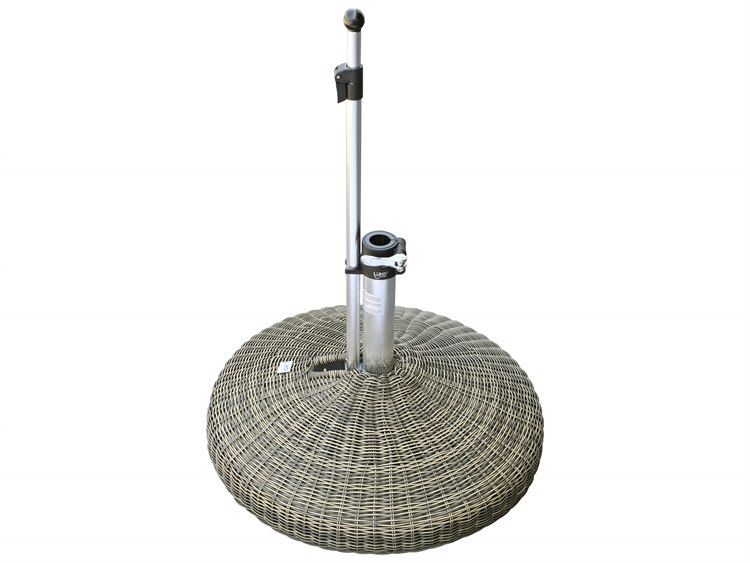 Oasis Rolling Bases 130lb Wicker Round Umbrella Base 130RW02