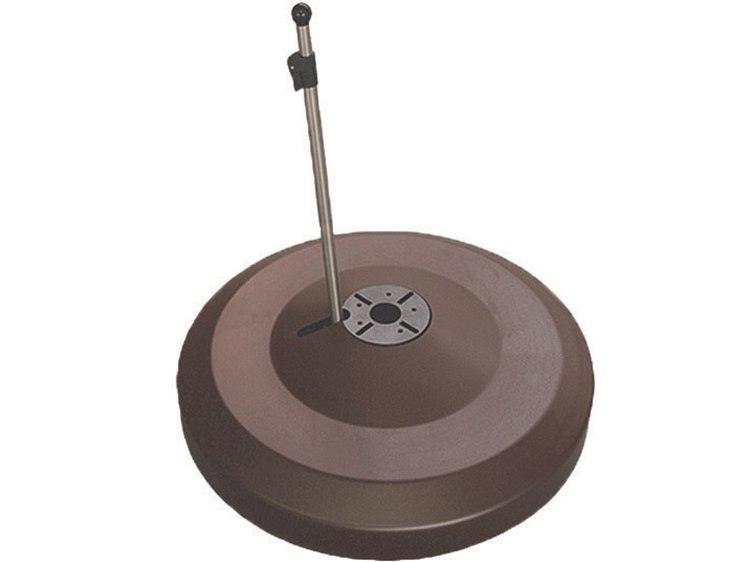 Oasis Rolling Bases 330lb Zinc Plated Round Umbrella Base