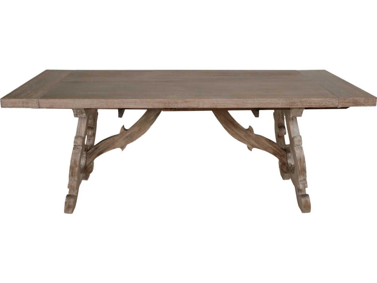 Orient Express Furniture Haute 78''L x 39.5''W Gray Wash Extension