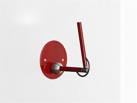 Oluce Calamaio 1-Light Scarlet Red Wall Sconce