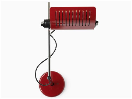 Oluce Colombo 1-Light Anodic Red Wall Sconce