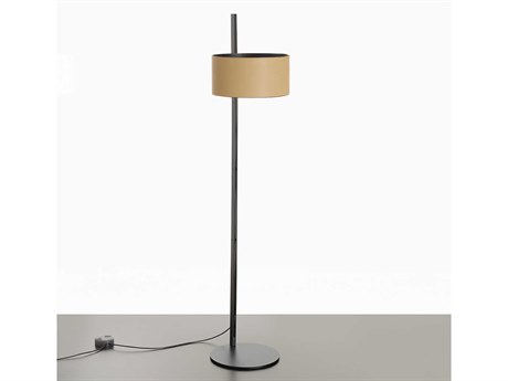 Oluce Parallel Sand Brown Floor Lamp