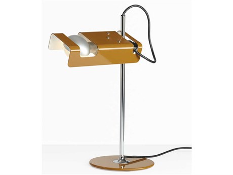 Oluce Spider Yellow Table Lamp