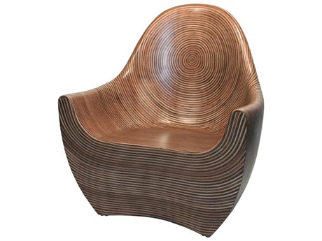 Oggetti Showtime Brown Accent Chair