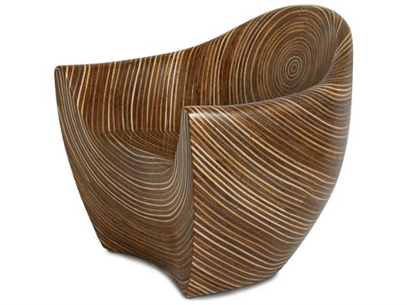 Oggetti Showtime Brown Accent Chair