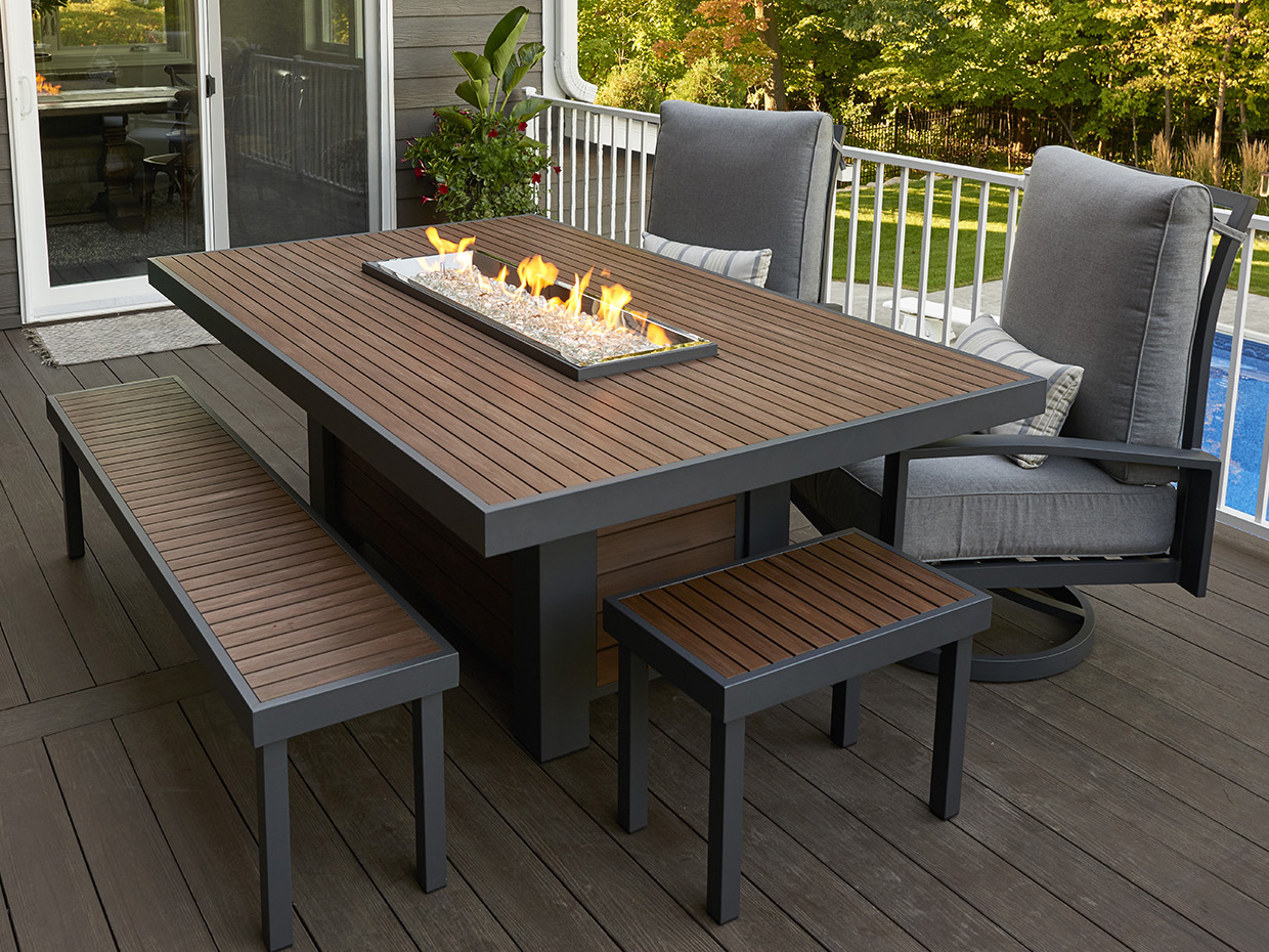 Patio Furniture With Fire Pit Table | Online Information