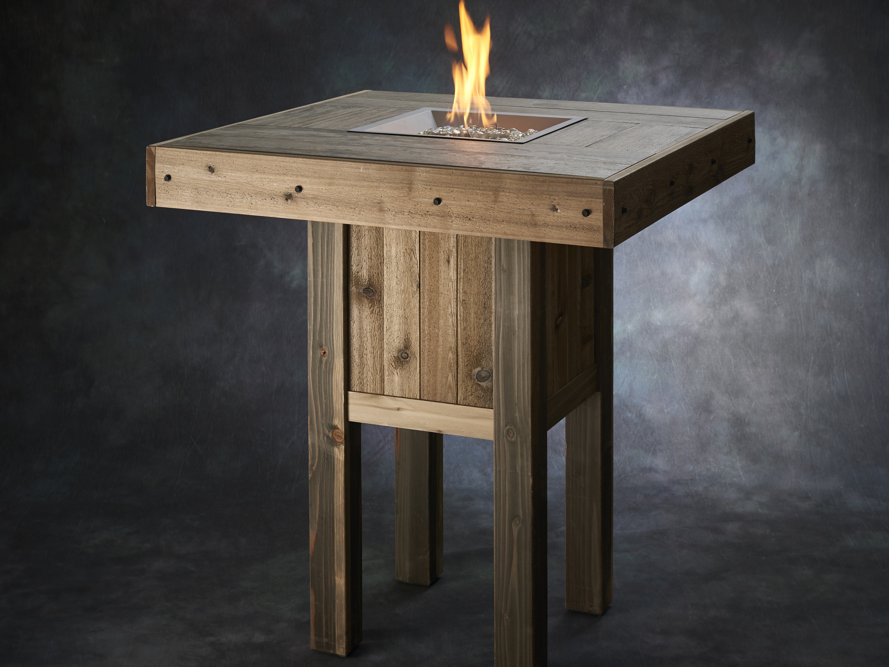 outdoor great room fire pit tables