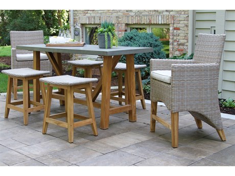Outdoor Interiors Teak Dining Set