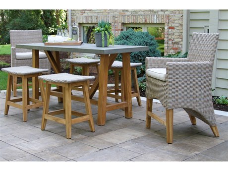 Outdoor Interiors Teak Dining Set